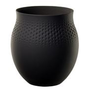 V&B - Collier Perle Vase Black Large Black