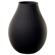 V&B - Collier Perle Vase Black Tall Black