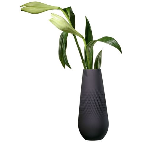 Villeroy & Boch - Collier Carre Vase Black Tall