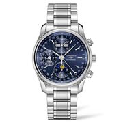 Longines - Master Collection Blue Dial Moon S/Steel 40mm