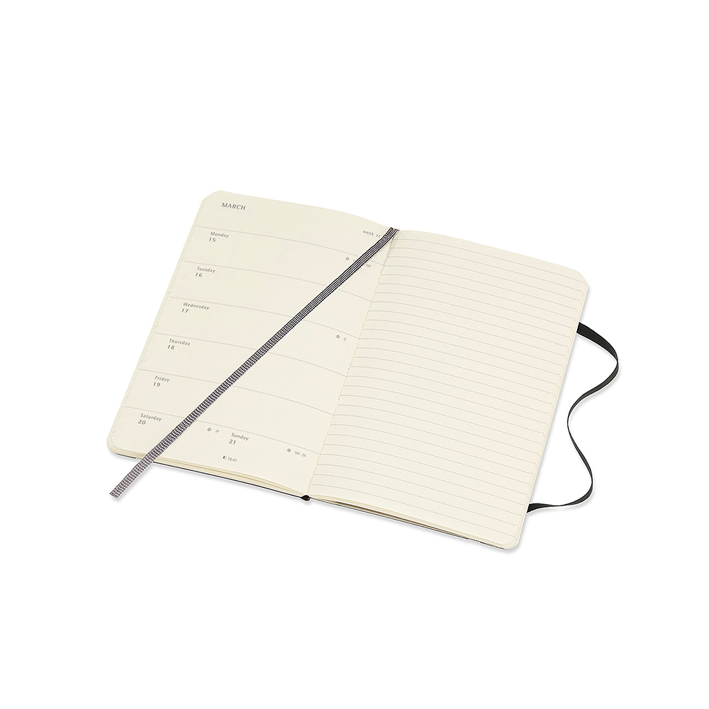 NEW Moleskine 2021 Weekly Diary Soft Cover Black Pocket eBay