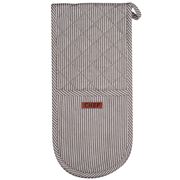 Ogilvies Designs - Chef Double Ended Oven Mitt Stripe Grey