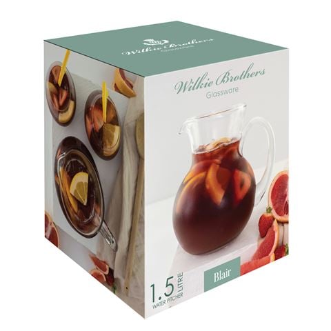 Wilkie Bros - Blair Glass Water Pitcher 1.5L