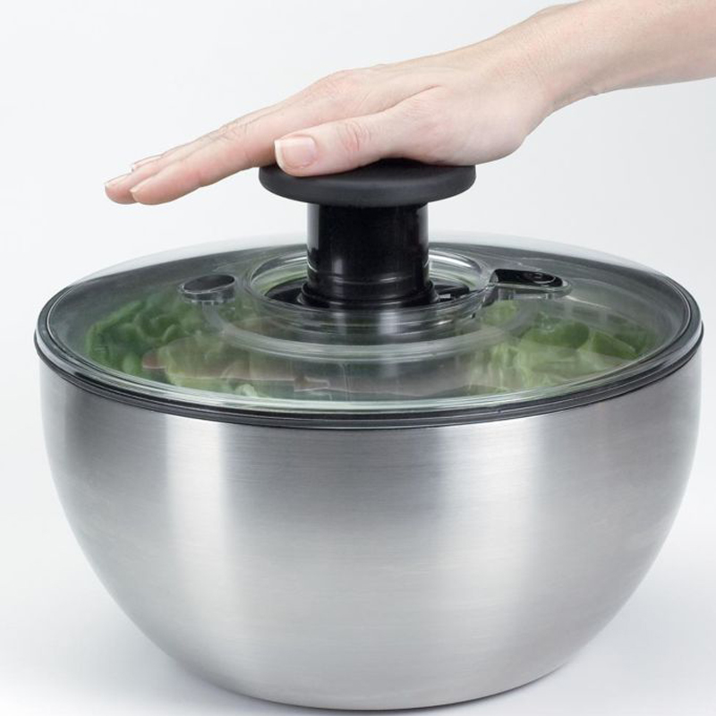 OXO Steel Salad Spinner Peter's of Kensington