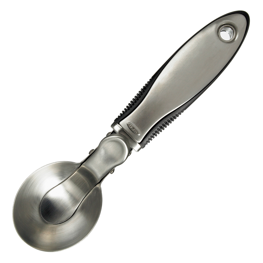 OXO Steel Lever Cream Scoop Peter's of Kensington