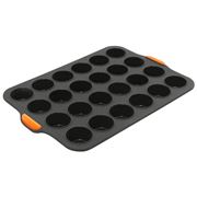 Bakemaster - Silicone 24 Cup Mini Muffin Pan 35.5x24.5cm