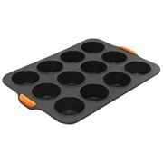 Bakemaster - Silicone 12 Cup Muffin Pan 35.5x24.5cm