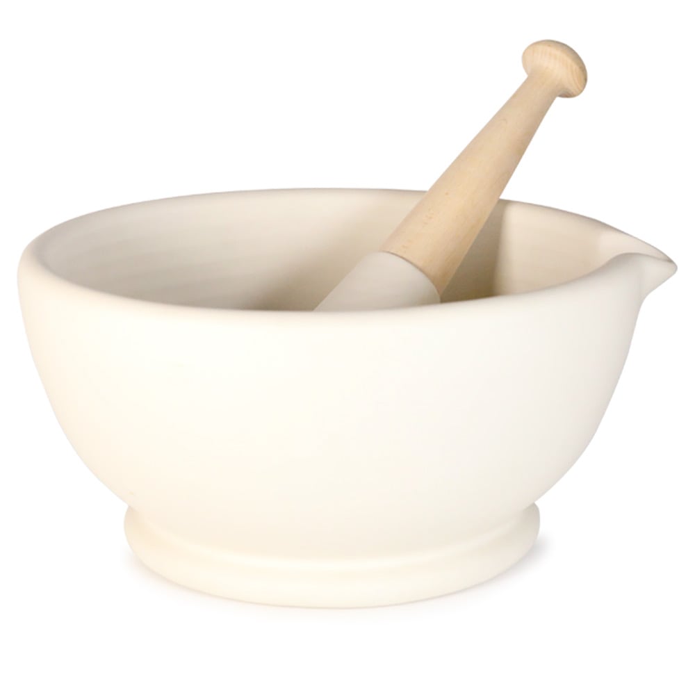 Milton Brook Unglazed Mortar & Pestle Size 10 Peter's of Kensington