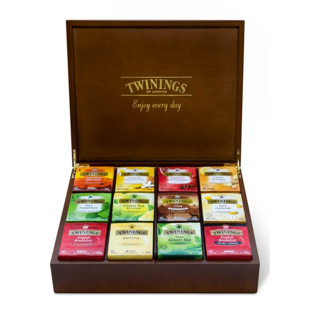 Twinings - 12 Compartment Tea Chest | Peter's of Kensington