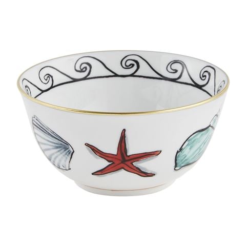 Richard Ginori Il Viaggio S/Bowl Small White 11.3cm - Peter's of Kensington