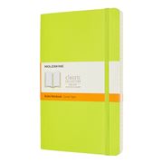 Moleskine - Classic Soft Cover Ruled Notebook Large Lemon