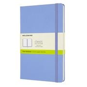 Moleskine - Classic Hard Cover Plain Notebook Lrg Hydrangea