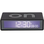 Lexon - Flip+ Reversible Alarm Clock LCD Black