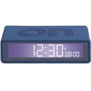 Lexon - Flip+ Reversible Alarm Clock LCD Dark Blue