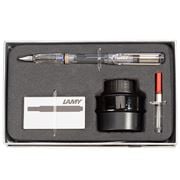 Lamy - Safari Fountain Pen Black Ink Gift Pack Transparent