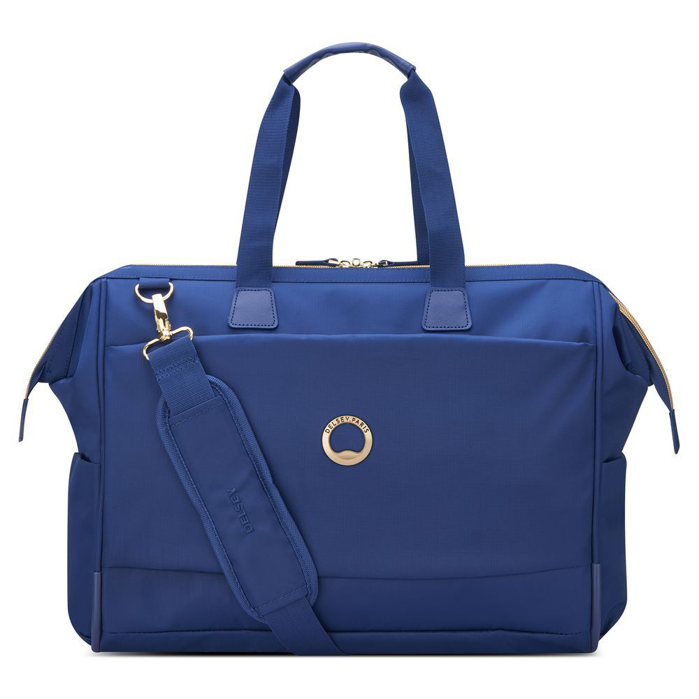 NEW Delsey Montrouge Tote Reporter Bag Blue