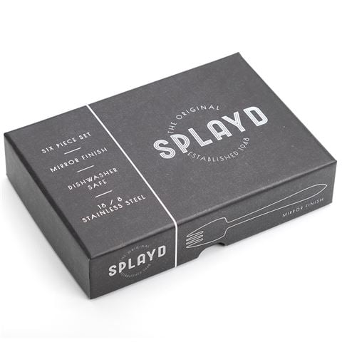 Splayds - Stainless Steel Mini Splayd Mirror Finish Set 6pce