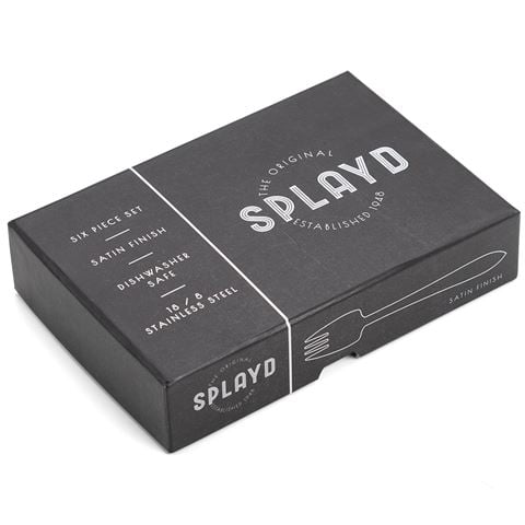 Splayds - Stainless Steel Mini Splayd Satin Finish Set 6pce