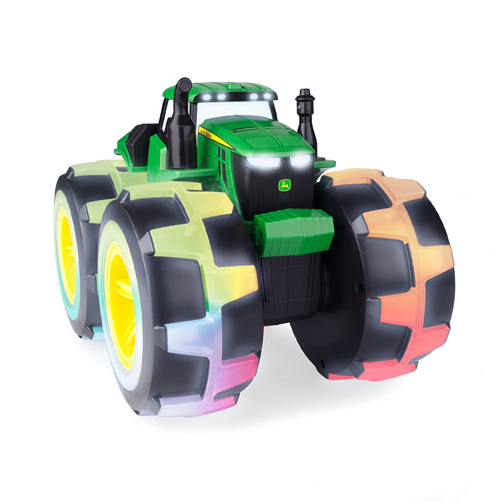 john deere monster treads lightning wheels tractor