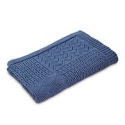 DLUX Baby - Jessie Cotton Knit Baby Blanket Blue 70x90cm