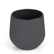 Peter's - Flax Amity Cup Charcoal 8.5cm