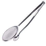 Cuisena - Stainless Steel 2-In-One Frying Tongs and Strainer