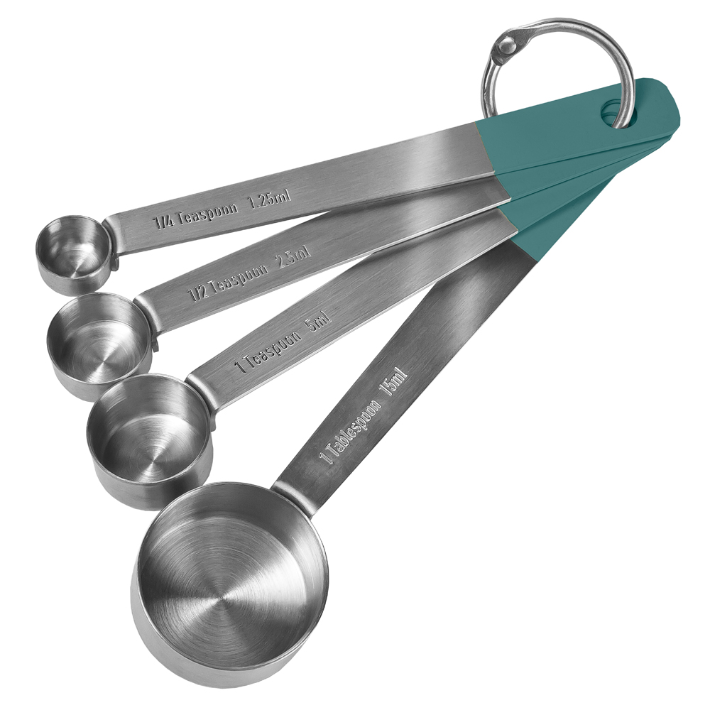NEW Jamie Oliver Stainless Steel Measuring Spoon Set 4pce