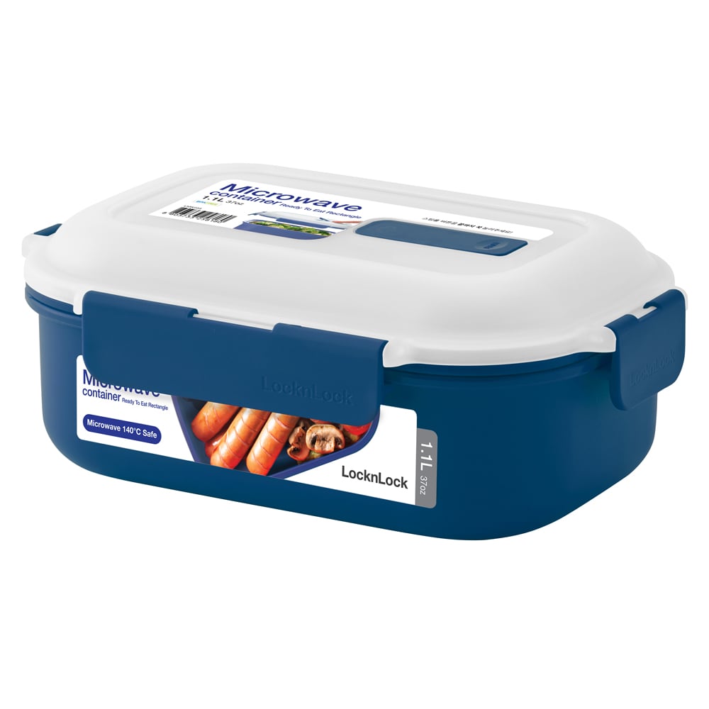 Lock & Lock Microwave Rectangular 1.1L Peter