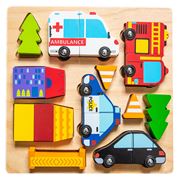Kiddie Connect - Vehicle Puzzle With Magnets