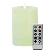 RSC - 3D Moving Flame Candle Straight Edge Small Sage