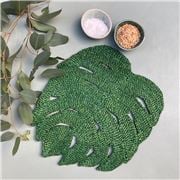 Carnival - Green Palmleaf Placemat Small 35cm