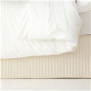 Ardor - Classic Quilted Valance Double Cream