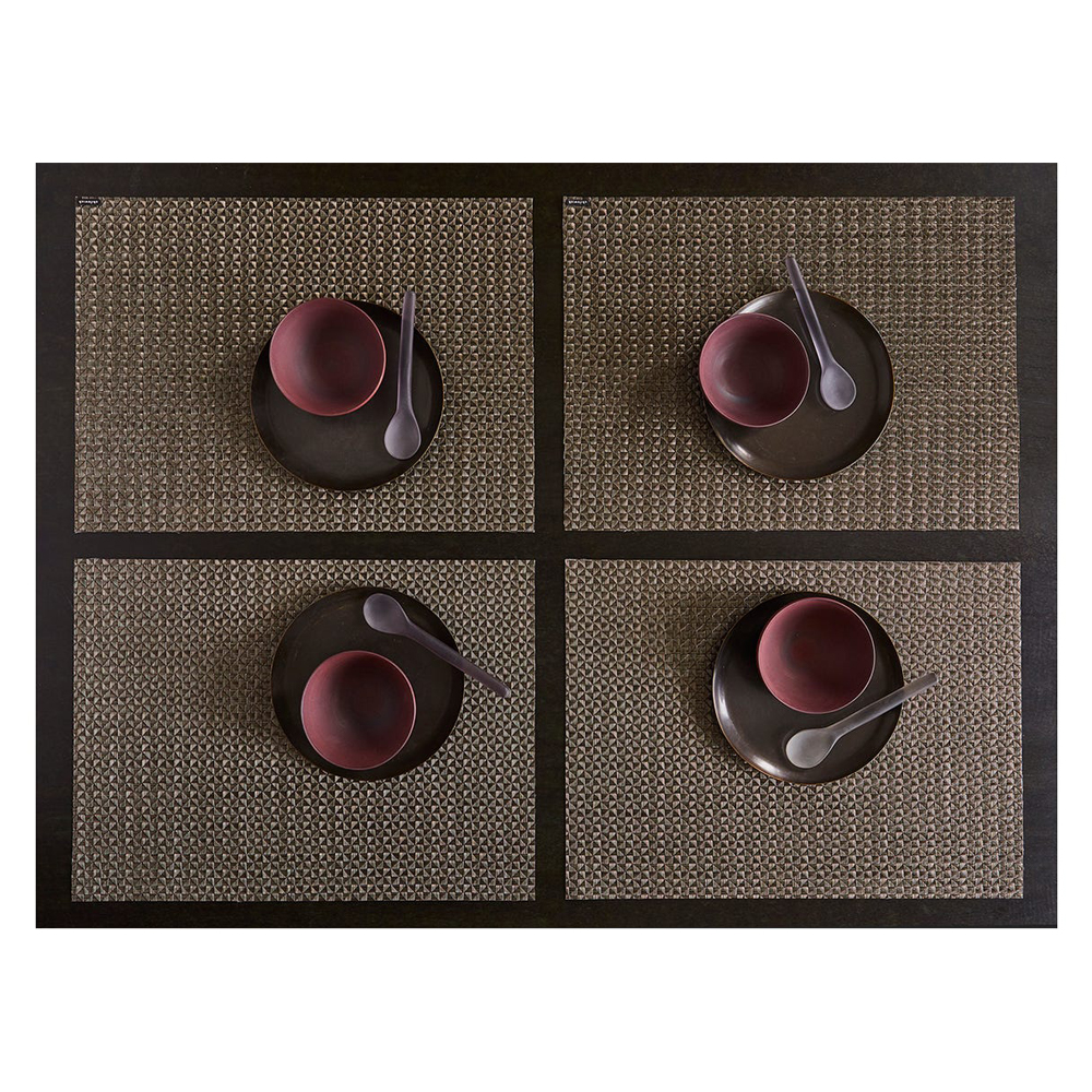 Chilewich - Origami Placemat Cocoa 36x48cm | Peter's of Kensington