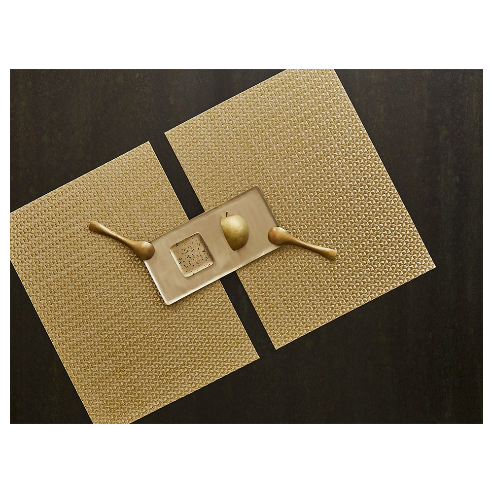 Chilewich - Origami Placemat Honey 36x48cm | Peter's of Kensington