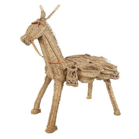 Florabelle Esparto Grass Donkey Large - Peter's of Kensington