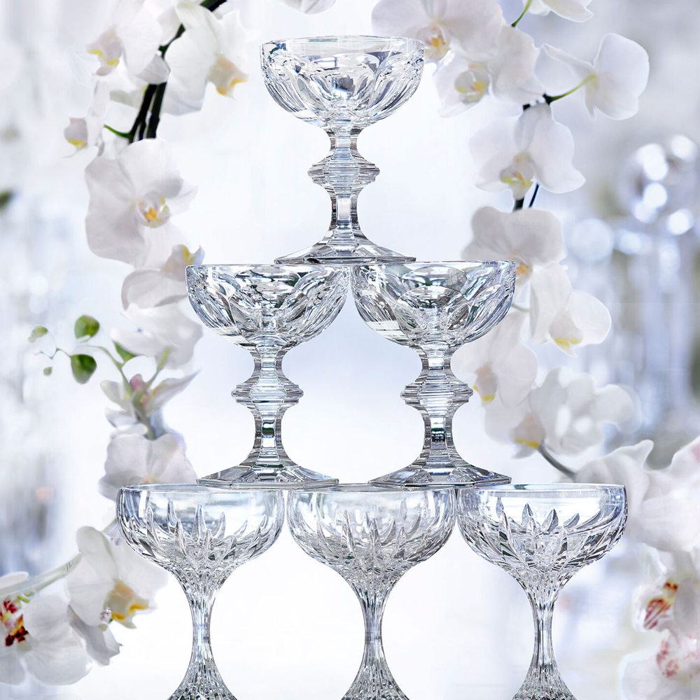 Baccarat Harcourt 1841 Coupe Set 2pce Peter's of Kensington