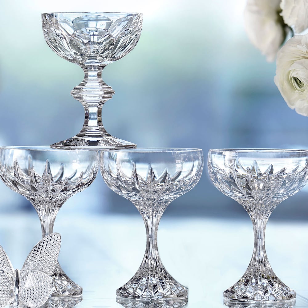 Baccarat Harcourt 1841 Coupe Set 2pce Peter's of Kensington