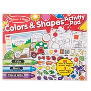 Melissa & Doug - Colours & Shapes Activity Pad