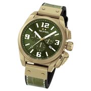 TW Steel - Canteen TW1015 Green Dial Chronograph Watch 46mm