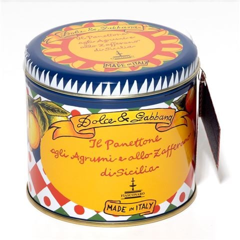 Dolce & Gabbana - Panettone Mini Blue Tin 100g