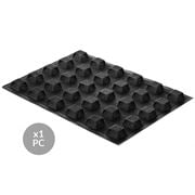 Silikomart - Air Plus 20 Silicone Mould N.30 Square Black