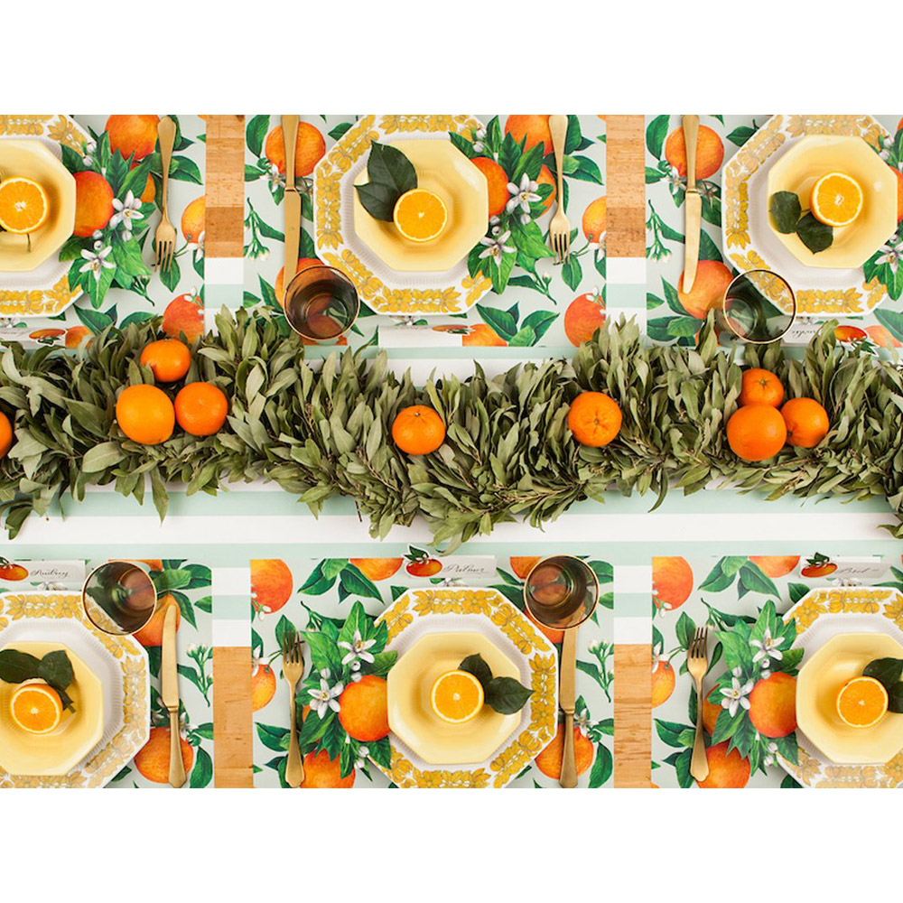 Hester & Cook - Placemats Orange Orchard Set 24pce | Peter's of Kensington