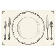 Hester & Cook - Placemats Perfect Setting Set 24pce