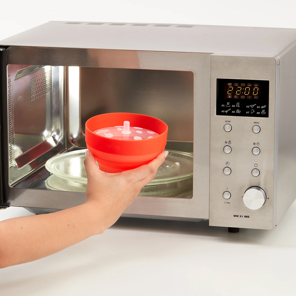 Lekue Mini Microwave Popcorn Maker Peter's of Kensington