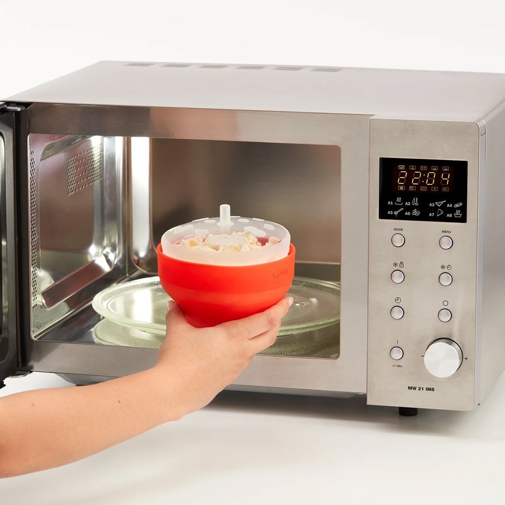 Lekue Mini Microwave Popcorn Maker Peter's of Kensington