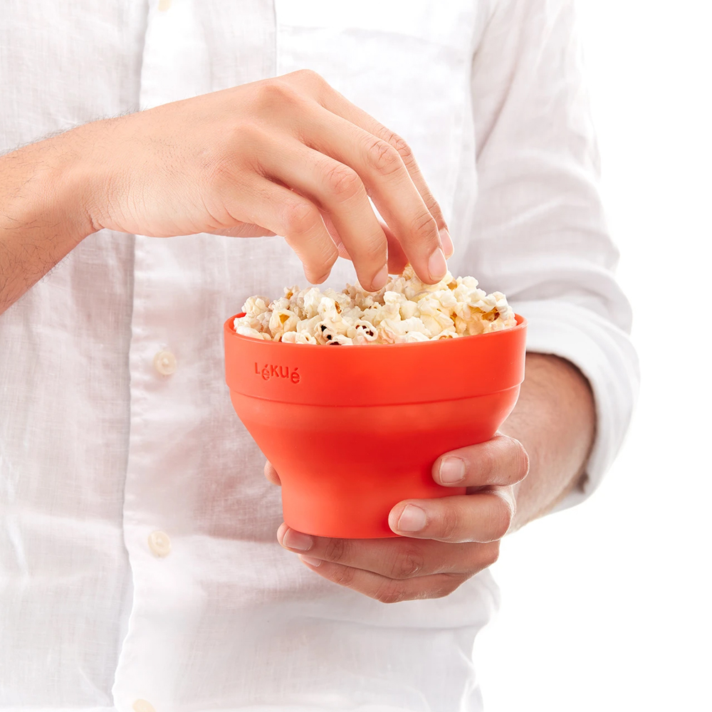 Lekue - Mini Microwave Popcorn Maker | Peter's of Kensington