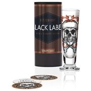 Ritzenhoff - Black Label shot glass from Medusa Dollmaker