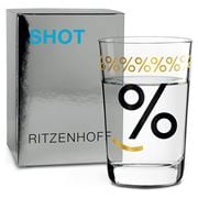 Ritzenhoff - Shot Glass Percentage Sign