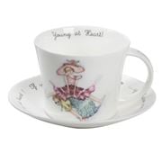 Roy Kirkham - Breakfast Cup & Saucer Young At Heart