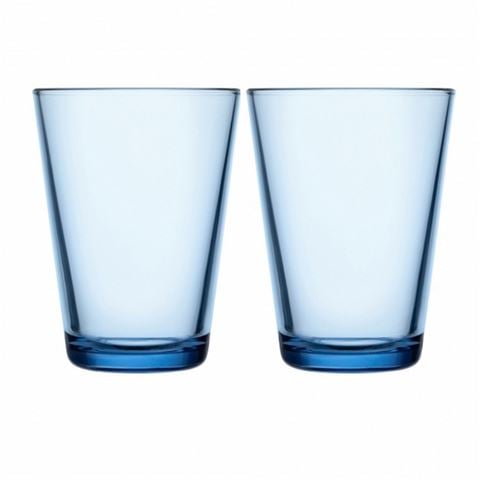 iittala - Kartio Tumbler Set Aqua 400ml 2pce